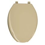 Asiento alargado para WC, abierto, beige, Foset AWC-45C