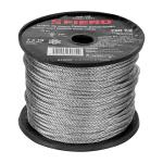 Metro de cable flexible 1/8' de acero 7x19 hilos, 75 m CAB-1/8F