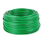 Rollo de 100 m de cable THHW-LS 10 AWG verde, Volteck CAB-10V