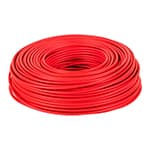 Rollo de 100 m de cable THHW-LS 8 AWG rojo, Volteck CAB-8R