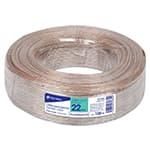 1 m cable polarizado transparente p/bocina 22 AWG CABO-22P