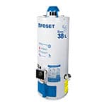 Calentador de depósito 38 L 1 servicio gas natural, Foset CALE-38D-N