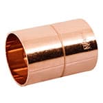 Cople de cobre de 1-1/4', Foset CC-264