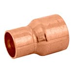 Cople reducción campana cobre 3/4' x 1/2', Foset CC-291