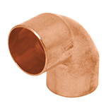 Codo 90° de cobre de 3/4', Foset CC-562