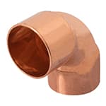 Codo 90° de cobre de 1-1/2', Foset CC-565