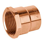 Conector de cobre de rosca interior 3/4', Foset Basic CC-602B