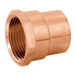 Conector de cobre de rosca interior 1', Foset Basic CC-603B