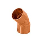 Codo de cobre 45° de 1/2', Foset Basic CC-861B