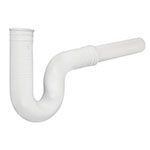 Céspol flexible para fregadero, PVC c/ext 20 cm,1-1/2' CE-295