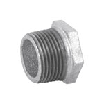 Reducción bushing acero galvanizado 1'x1/2', Foset CG-232