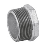 Reducción bushing acero galvanizado 1-1/2 x 3/4', Foset CG-238