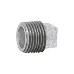 Tapón macho 1/2' de acero galvanizado, Foset CG-311