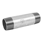 Niple de acero galvanizado 1-1/2 x 6', Foset CG-439