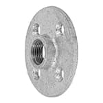 Brida de acero galvanizado de 1/2', Foset CG-601