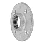 Brida de acero galvanizado de 1', Foset CG-603