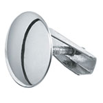 Cubretaladro cromo de 1-3/4' de acero inox, diámetro 43 mm CUTA-44