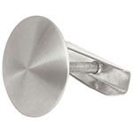 Cubretaladro satín de 1-3/4' de acero inox, diámetro 43 mm CUTA-44N