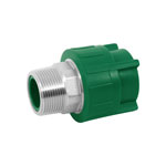 Adaptador PPR 1-1/4' macho con inserto metálico, Foset CV-614