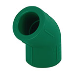 Codo 45° de PPR de 1/2', Foset CV-861