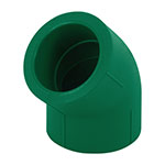 Codo 45° de PPR de 1-1/4', Foset CV-864