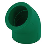 Codo 45° de PPR de 1-1/2', Foset CV-865