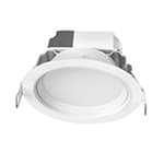 Luminario LED empotrado redondo de 5 W, luz de día, Volteck EMP-100L