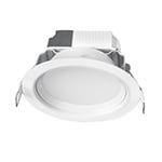 Luminario LED empotrado redondo de 5 W, luz cálida, Volteck EMP-100LC