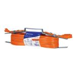 Extensión eléctrica de uso rudo 15 m 2x16 AWG, Volteck ER-15X16