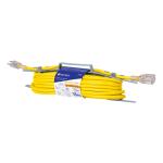 Extensión reforzada aterrizada 15 m 3x14 AWG, Volteck ERA-15X14