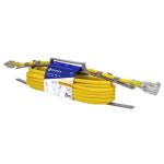 Extensión reforzada aterrizada 8 m 3x14 AWG, Volteck ERA-8X14