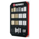 Exhibidor con bisagras, Hermex EX-HE-BI