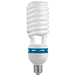 Lámpara espiral 105 W base mogul E39 220 V luz día, caja F-105EXC