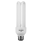 Lámpara triple T4 24 W luz de día en blíster, Volteck F-24T