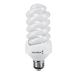 Lámpara espiral T4 24 W luz neutra en blíster, Volteck FS-24E