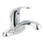 Monomando plástico para lavabo, nariz curva, Foset Basic MP-419