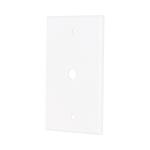 Placa de ABS pasacable, Standard, blanco, Volteck PPAN-SB