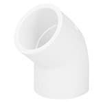 Codo 45° de PVC de 1', Foset PVC-863