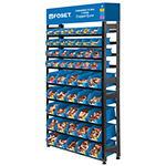 Rack con conexiones de cobre y gas, Foset R-CC-FOS