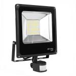 Reflector LED 50 W alta intensidad con sensor de movimiento REF-903L