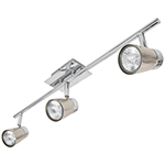 Luminario de sobreponer con 3 spots base GU10, Volteck SOB-303S