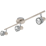 Luminario de sobreponer con 3 spots base GU10, Volteck SOB-307S