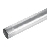 Tubo de acero roscado de 3 m pared gruesa, 1-1/4', Volteck TC-1-1/4-G