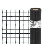 Rollo de 30 m x 0.6 m malla mosquitera fibra de vidrio negra TEMO-06FN