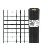 Rollo de 30 m x 0.9 m malla mosquitera fibra de vidrio negra TEMO-09FN