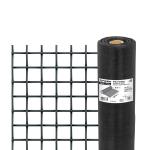 Rollo de 30 m x 1.2 m malla mosquitera fibra de vidrio negra TEMO-12FN