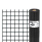 Rollo de 30 m x 1.5 m malla mosquitera fibra de vidrio negra TEMO-15FN