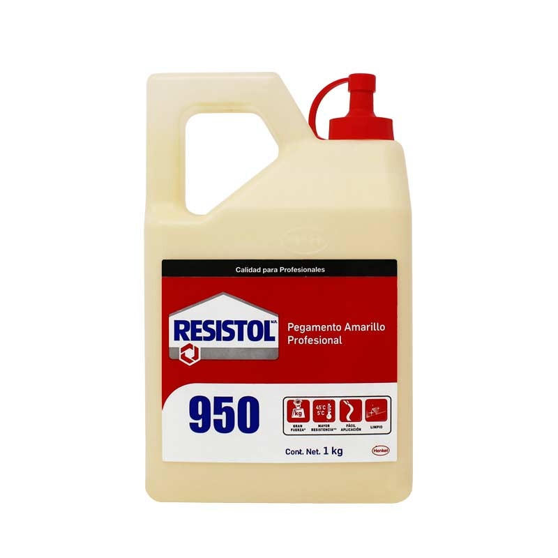 Pegamento para madera Amarillo 1 Litro Resistol 950