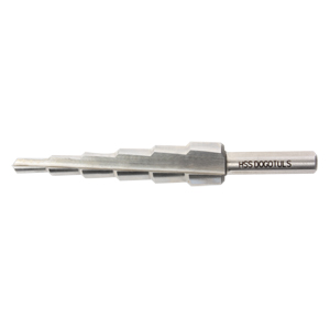 BROCA ESCALONADA M2 1/8"-1/2" ZN 1/4"