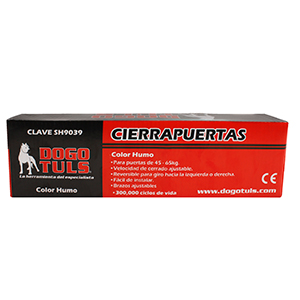 CIERRAPUERTAS 45 A 65 KG HUMO